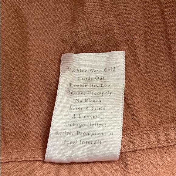 Frank & Eileen Mary Classic Shirtdress Famous Denim 100% Cotton Desert Size XL - Picture 13 of 13